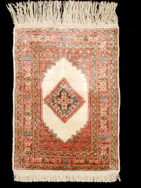 Hereche Istanbul Silk Rug Carpet Rug Teppich Alfombra Rug Tapiet 60x40 cm