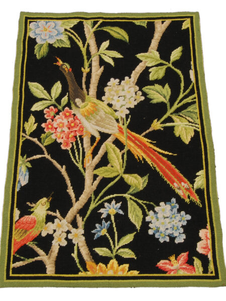 Tapestry / Aubusson Pekin / Needl Point (Hand Made) 92x61 cm