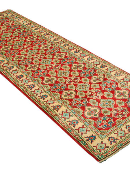 Hand knotted carpet Ghazni / Chubi - 243x81 cm