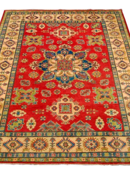 Hand knotted carpet Ghazni / Chubi Red Colors - 286x210 cm