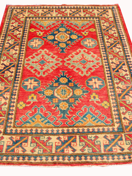 Hand knotted carpet Ghazni / Chubi Red Colors 165x117 cm
