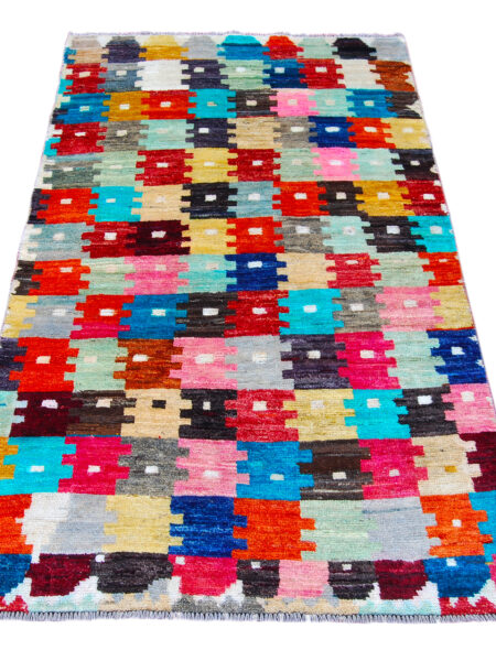 TAIMANY Original Wool Rug Modern Handmad Carpet cm 180x103
