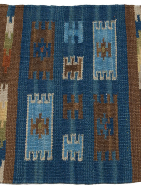 40x40 cm Tappetino kilim India Occasione Wool Cotton #