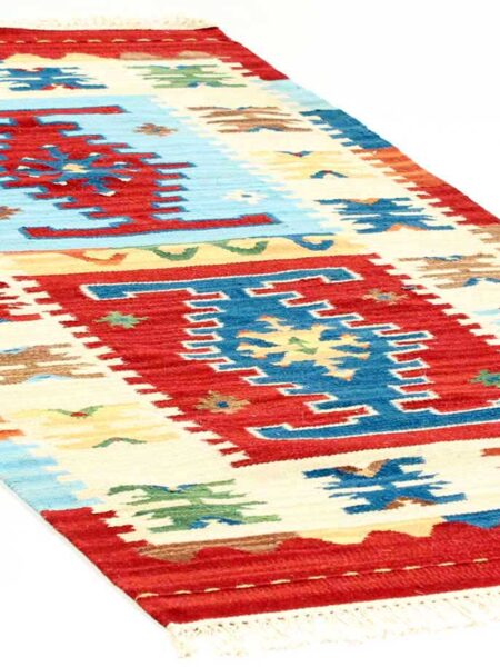 kilim India Occasion Tappis Teppich Rugs 110x60 cm