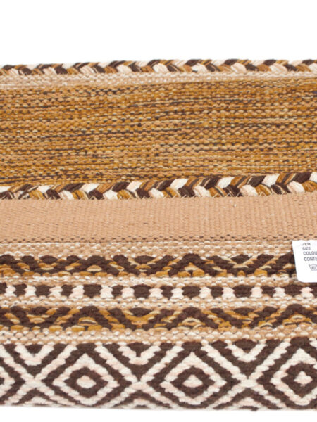 kilim Lory tribal 100% Cotton, indiano, handmade 90x60 cm
