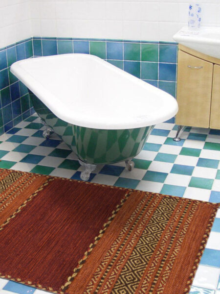 kilim Lory tribal 100% Cotton, indiano, handmade 130x65 cm