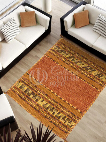 kilim Lory tribal 100% Cotton, indiano, handmade 230x160 cm